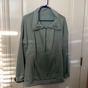 Pastel green sweater